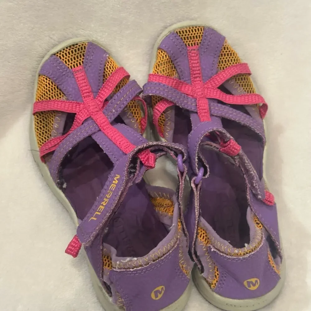 Girls Merrell Waterproof Sandals sz 13 Merrell Dragonfly Sport Sandals